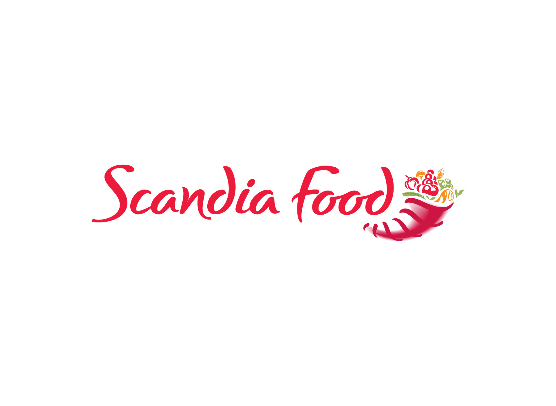scandia food rebranding logo