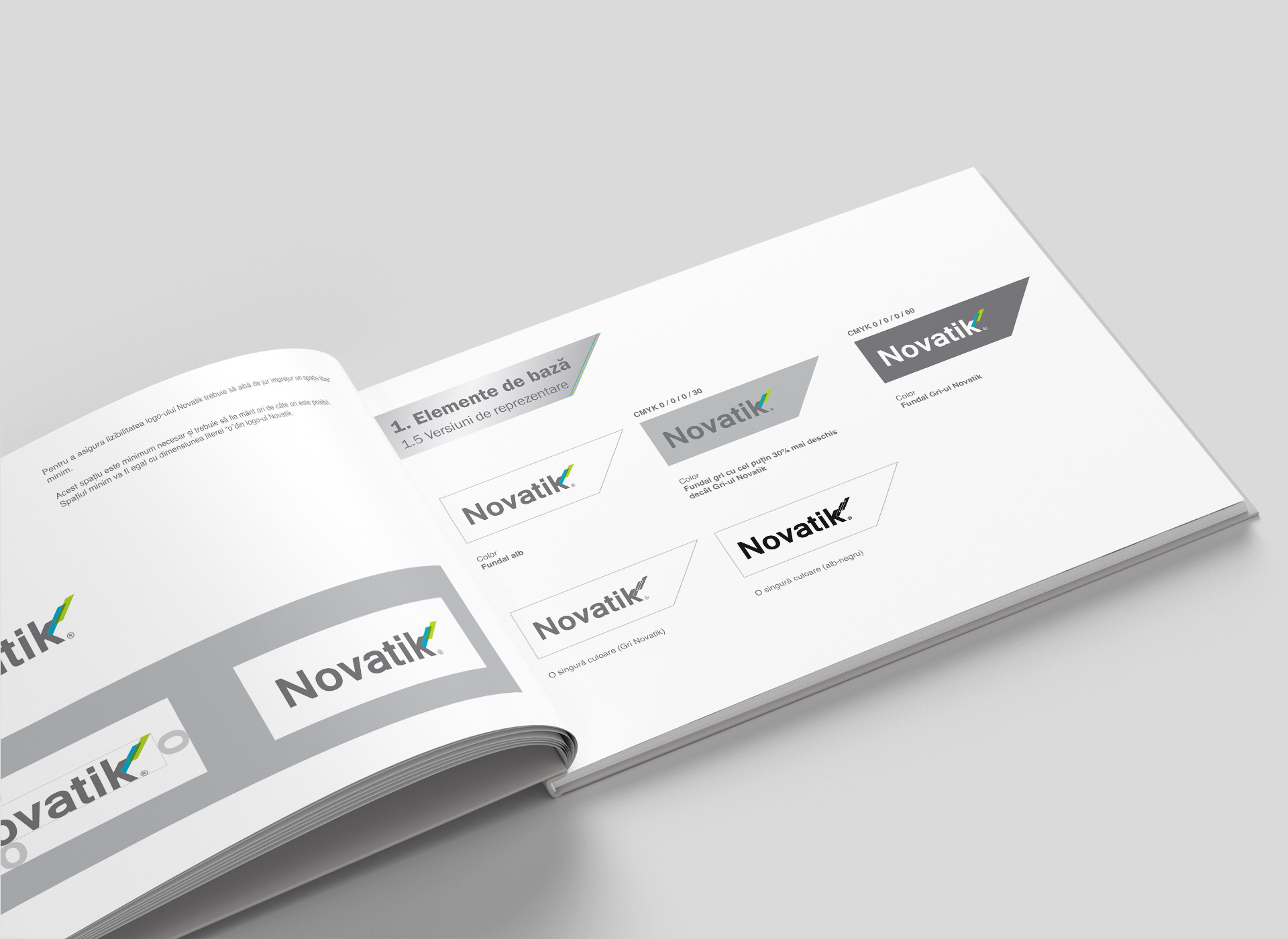 novatik portofoliu branding brandbook