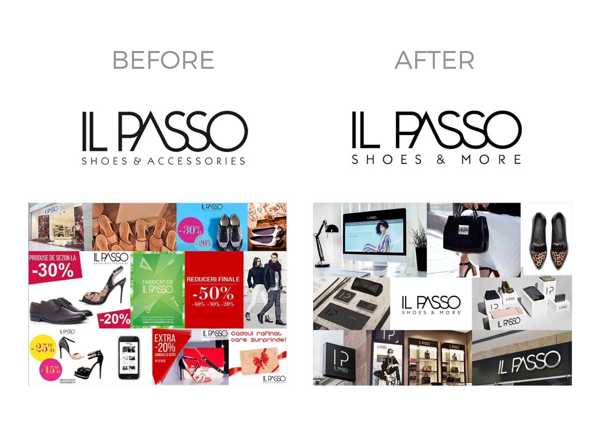 il passo portfolio inoveo before and after rebranding