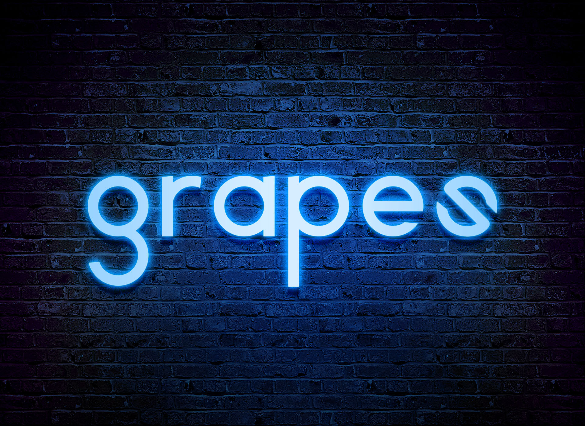 Grapes wine bar portfolio inoveo logo